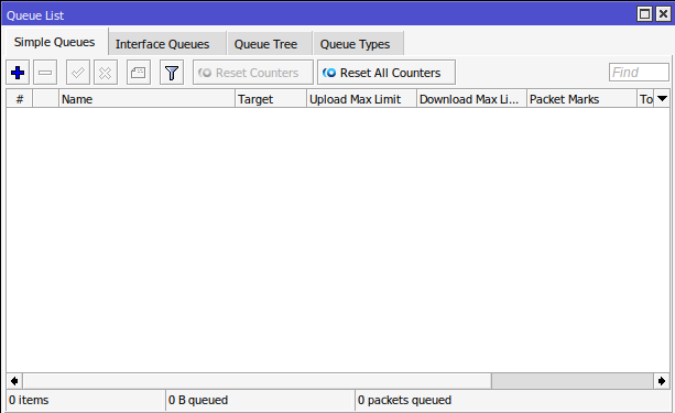 menu queues