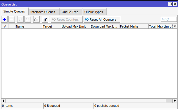 menu queues